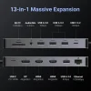UGREEN U709 Revodok Max 313 Thunderbolt 4 13-In-1 Docking Station- 25085 - Image 4