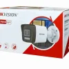 Hikvision DS-2CD3043G2-LIU Bullet Camera Front View AcuSense Hybrid Light IP Camera 4MP Outdoor Security Camera with Audio IR and White Light Night Vision Camera Fixed Lens Bullet Surveillance Camera Hikvision Weatherproof IP Camera
