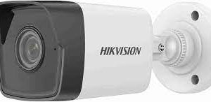 Hikvision DS-2CD3T43G2-LISU Bullet Camera Front View 4MP AcuSense Outdoor CCTV Camera Hikvision Smart Hybrid Light Camera Fixed Lens Bullet IP Camera Hikvision Weatherproof Security Camera Outdoor Surveillance Bullet Camera