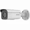 Hikvision DS-2CD3T43G2-4LISU Bullet Camera Front View 4MP AcuSense Outdoor Security Camera Hikvision Smart Hybrid Light CCTV Camera Fixed Lens Bullet IP Camera Hikvision Hikvision Weatherproof Surveillance Camera Outdoor Bullet Camera with Built-in Microphone