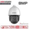 Hikvision 8MP DarkFighter PTZ Dome Camera Hikvision DS-2DE7A825IW-AEB front view Hikvision 25X optical zoom PTZ camera Hikvision outdoor DarkFighter speed dome Hikvision long-range IR PTZ CCTV Hikvision professional PTZ surveillance camera