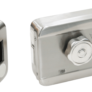 Hikvision DS-K4E100 electric motor lock Pro Series stainless-steel electric lock Hikvision fail-secure motorized lock Hikvision access control electric motor lock Motorized door locking system by Hikvision DS-K4E100 high-security Hikvision lock