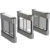 Hikvision DS-K6B411TMX-R Smart Value Swing Barrier Front View Close-up of Face Recognition Module on DS-K6B411TMX-R Infrared Sensors on Hikvision DS-K6B411TMX-R Barrier Web Management Interface for DS-K6B411TMX-R Emergency Open Feature on Hikvision DS-K6B411TMX-R Hikvision DS-K6B411TMX-R Installed in Office Lobby