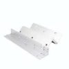 Hikvision DS-K4H258D-LZ magnetic lock bracket DS-K4H258D-LZ bracket set with L and Z mounting options Hikvision aluminum alloy magnetic lock bracket Double-door magnetic lock bracket DS-K4H258D-LZ Value Series Hikvision lock bracket for access control Durable DS-K4H258D-LZ bracket for wooden and metal doors