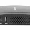 Hikvision DS-D60E-B digital signage box front view Compact Hikvision signage player with HDMI output DS-D60E-B used in retail advertising setup Close-up of Hikvision signage box ports Hikvision DS-D60E-B mounted with display Professional signage box for commercial use