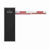 Hikvision DS-TMG001-4 3 m barrier arm front view 3 m Hikvision boom arm with reflective red and white stripes Aluminum barrier arm for Hikvision TMG-Series gates Close-up of Hikvision 3 m gate boom arm Hikvision DS-TMG001-4 barrier arm installation Hikvision TMG4B0-A 3 m straight boom arm outdoor setup