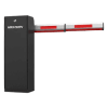 Hikvision DS-TMG001-4 3 m barrier arm front view 3 m Hikvision boom arm with reflective red and white stripes Aluminum barrier arm for Hikvision TMG-Series gates Close-up of Hikvision 3 m gate boom arm Hikvision DS-TMG001-4 barrier arm installation Hikvision TMG4B0-A 3 m straight boom arm outdoor setup