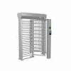 Hikvision DS-K3H4411-120 full height turnstile front view Stainless steel Hikvision full height turnstile side view Access control turnstile with LED indicators Bi-directional full height turnstile system High-security Hikvision turnstile installation Professional full height turnstile for secure entry