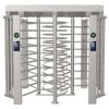 Hikvision DS-K3H4411-120 full height turnstile front view Stainless steel Hikvision full height turnstile side view Access control turnstile with LED indicators Bi-directional full height turnstile system High-security Hikvision turnstile installation Professional full height turnstile for secure entry