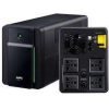 APC EASY UPS 2200VA BX2200MI-MS front view APC BX2200MI-MS UPS with universal sockets APC 2200VA UPS tower design APC Easy UPS AVR battery backup unit BX2200MI-MS rear panel sockets and ports APC UPS for home and office power backup