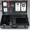 Fanvil SC-BR01 demo case closed view Fanvil SC-BR01 open demo case showing IP PA devices Fanvil SC-BR01 used in client demonstration Fanvil SC-BR01 portable demo kit Fanvil SC-BR01 demo case with speakers and console Fanvil SC-BR01 setup for exhibition