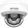 Hikvision 6MP ColorVu dome camera front design DS-2CD1167G2H-LIU dome camera ceiling mounted Hikvision smart hybrid light night color footage example Hikvision vandal resistant dome camera outdoor use 6MP ColorVu full color night image Hikvision dome camera installation angle view