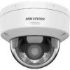Hikvision 8MP mini dome camera ceiling installation DS-2CD2087G3-LI2UY indoor surveillance setup ColorVu dome camera night full-color footage Smart Hybrid Light dome camera illumination example Hikvision IP67 dome camera outdoor mount 4mm lens CCTV camera focused monitoring view