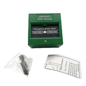 SAGreen Emergency Break Glass Door Release | Safety Switch