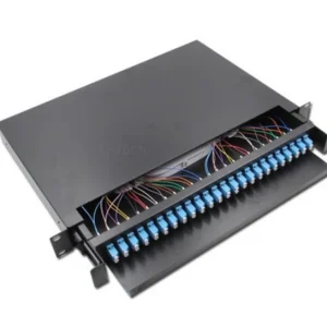 Lightwave LW-ODF-24SC-Load-RM Fiber Patch Panel rack mount installation
