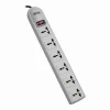 Tripp Lite six-outlet power extension with British plug
