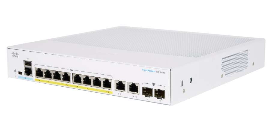 Cisco CBS350-8FP-2G eight-port Ethernet switch